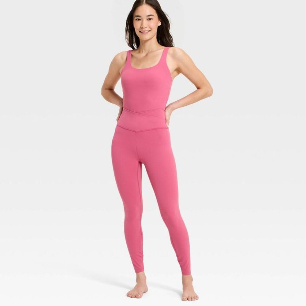 All In Motion - Women's Everyday Soft Ultra High-Rise Crossover 7/ Purple - Picture 3 of 4